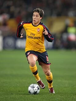 AS Roma v Arsenal 2008-9 Collection: Samir Nasri (Arsenal)