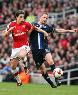 Samir Nasri (Arsenal) Andre Ooijer (Blackburn)