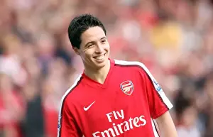 Samir Nasri (Arsenal). Arsenal 0: 0 Manchester City. Barclays Premier League