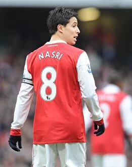 Samir Nasri (Arsenal). Arsenal 0: 0 Sunderland, Barclays Premier League