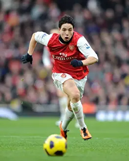 Samir Nasri (Arsenal). Arsenal 3: 0 Wigan Athletic. Barclays Premier League