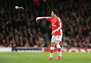 Arsenal v FC Porto 2009-10 Collection: Samir Nasri (Arsenal). Arsenal 5: 0 FC Porto, UEFA Champions League First Knockout Round