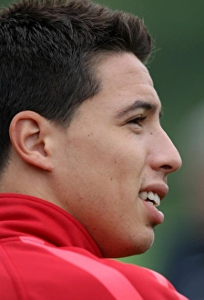 Samir Nasri (Arsenal). Arsenal Training Session. Arsenal Training Ground Samir Nasri (Arsenal). Arsenal Training Session. Arsenal Training Ground