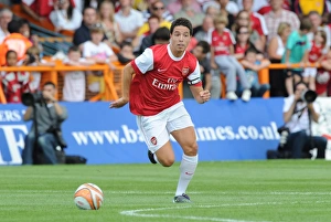Barnet V Arsenal 2010-11 Prints: Samir Nasri (Arsenal). Barnet 0: 4 Arsenal, Pre season friendly, Underhill Stadium