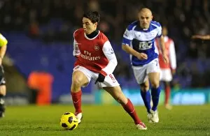 Images Dated 1st January 2011: Samir Nasri (Arsenal). Birmingham City 0: 3 Arsenal, Barclays Premier League