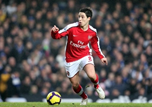 Images Dated 7th February 2010: Samir Nasri (Arsenal). Chelsea 2: 0 Arsenal. Barclays Premier League. Stamford Bridge