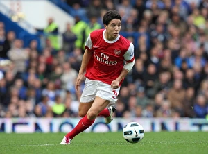 Chelsea v Arsenal 2010-11 Collection: Samir Nasri (Arsenal). Chelsea 2: 0 Arsenal. Barclays Premier League. Stamford Bridge