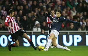 Samir Nasri (Arsenal) George McCartney (Sunderland). Sunderland 1: 0 Arsenal