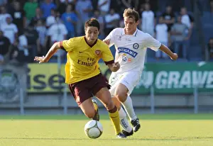 Samir Nasri (Arsenal) Marvin Weinberger (Sturm Graz). Sturm Graz 0: 4 Arsenal