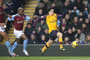 Samir Nasri (Arsenal) Nigel Reo Coker (Aston Villa)