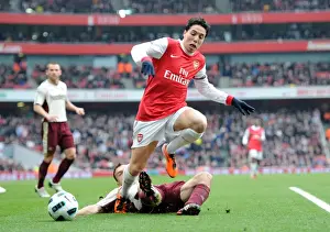 Samir Nasri (Arsenal) Steed Malbranque (Sunderland). Arsenal 0: 0 Sunderland
