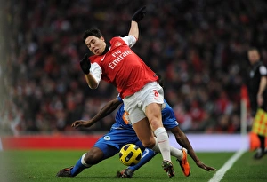 Samir Nasri (Arsenal) Steve Gohouri (Wigan). Arsenal 3:0 Wigan Athletic Samir Nasri (Arsenal) Steve Gohouri (Wigan). Arsenal 3:0 Wigan Athletic