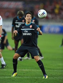 Samir Nasri (Arsenal). Suajuna Hotel, Kuala Lumpur, Malaysia, 13/7/2011 Samir Nasri (Arsenal). Suajuna Hotel, Kuala Lumpur, Malaysia, 13/7/2011
