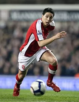 Images Dated 14th April 2010: Samir Nasri (Arsenal). Tottenham Hotspur 2: 1 Arsenal. Barclays Premier League