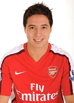 Samir Nasri at Arsenal's Emirates Stadium, London, 2009