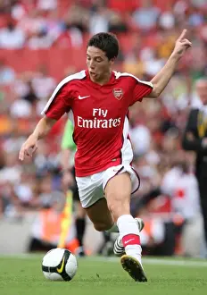 Arsenal V Juventus Prints: Samir Nasri Scores Against Arsenal for Juventus in 2008 Emirates Cup