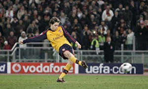 Samir Nasri scores for Arsenal from the penalty spot