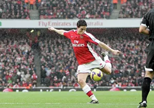 Samir Nasri scores Arsenals 1st goal