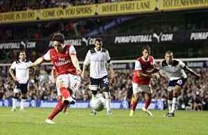 Samir Nasri scores Arsenals 2nd goal from the penalty spot, his 1st goal