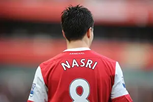 Arsenal V West Ham United 2010-11 Prints: Samir Nasri Scores the Decisive Goal: Arsenal 1-0 West Ham United, Premier League 2010-11