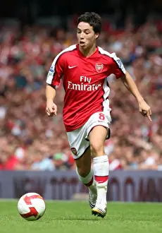 Arsenal V West Bromwich Albion 2008-09 Prints: Samir Nasri Scores the Thriller: Arsenal's 1-0 Victory over West Bromwich Albion