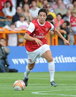 Barnet V Arsenal 2010-11 Prints: Samir Nasri Shines in Arsenal's 4-0 Pre-Season Victory over Barnet
