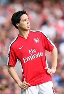 Samir Nasri: Stalemate at Emirates - Arsenal vs Manchester City, Barclays Premier League, 24/4/10