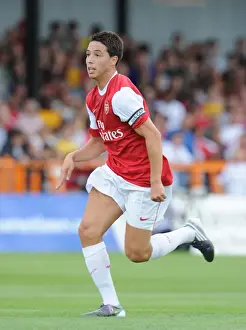 Barnet V Arsenal 2010-11 Prints: Samir Nasri Stars: Arsenal Cruises to 4-0 Pre-Season Victory over Barnet