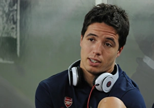 Samir Nasri at Suajuna Hotel, Kuala Lumpur, 2011 (Arsenal Football Club)