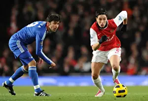Samir Nasri vs. Paulo Ferreira: Arsenal's Triumph over Chelsea in the Barclays Premier League (3-1), Emirates Stadium, 27/12/10