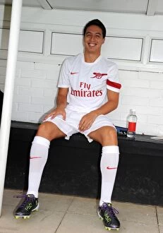 Images Dated 17th July 2010: Samir Nasri's Brilliant Performance: Arsenal Crushes Barnet 4-0 in Pre-Season Friendly