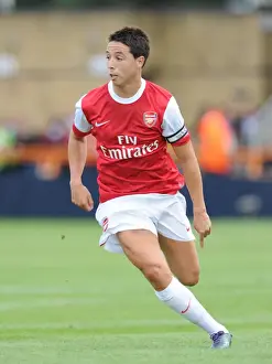 Barnet V Arsenal 2010-11 Prints: Samir Nasri's Brilliant Performance Leads Arsenal to 4-0 Pre-Season Victory over Barnet
