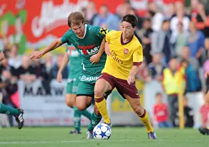 SC Neusiedl V Arsenal Prints: Samir Nasri's Brilliant Performance Leads Arsenal to 4-0 Victory Over SC Neusiedl