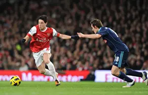 Samir Nasri's Decisive Goal: Arsenal's 1-0 Victory over Stoke City, Premier League 2011