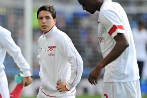 Images Dated 3rd October 2010: Samir Nasri's Disappointing Performance: Chelsea 2-0 Arsenal, Premier League 2010-11