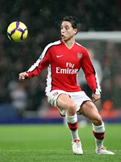 Arsenal V Chelsea 2009-10 Prints: Samir Nasri's Disappointing Performance: Arsenal 0-3 Chelsea