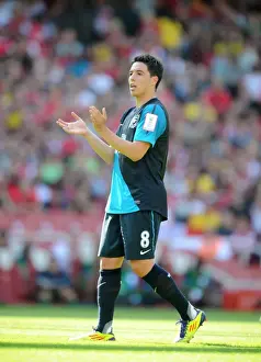 Arsenal V Boca Juniors 2011-12 Prints: Samir Nasri's Unforgettable Performance: Arsenal vs Boca Juniors (2-2)