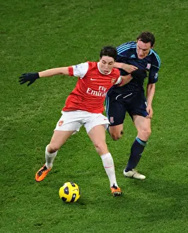 Arsenal V Stoke City 2010-2011 Prints: Samir Nasri's Winning Goal: Arsenal's 1:0 Victory Over Stoke City, 23/2/11