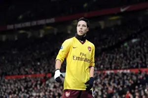 Manchester United V Arsenal 2010-11 Prints: Samir Nasri's Winning Goal: Manchester United 1-0 Arsenal