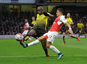 Sanchez vs. Nyom: A Premier League Battle at Vicarage Road