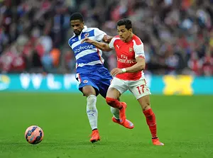 Reading V Arsenal FA Cup Semi Final 2014/15 Prints: Sanchez vs. Obita: Clash at Wembley - FA Cup Semi-Final Showdown