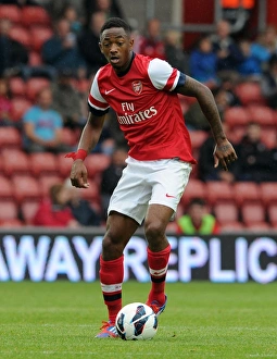 Arsenal V Anderlecht 2012-13 - Pre Season Prints: Sanchez Watt: In Action for Arsenal against Anderlecht, 2012 Pre-Season