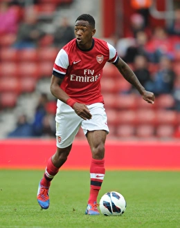 Arsenal v Anderlecht 2012-13 - Pre Season Gallery: Sanchez Watt (Arsenal). Arsenal 1: 0 Anderlecht. The Markus Liebherr Memorial Cup