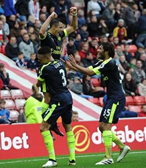 Sunderland v Arsenal 2016-17 Collection: Sanchez's Brace: Arsenal's Victory Over Sunderland (2016-17)