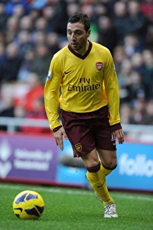 Sunderland V Arsenal 2012-13 Prints: Santi Cazorla in Action: Arsenal vs. Sunderland, Premier League 2012-13