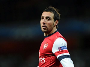 Santi Cazorla in Action: Arsenal vs Montpellier, UEFA Champions League (2012)