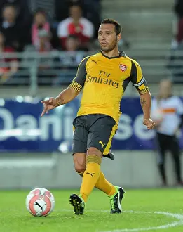 Viking FK V Arsenal 2016-17 Prints: Santi Cazorla in Action: Arsenal vs Viking FK (2016-17 Pre-Season Friendly)