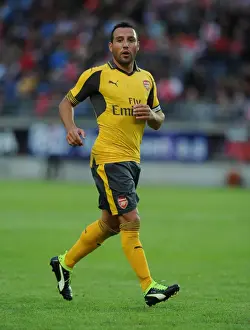 Viking FK V Arsenal 2016-17 Prints: Santi Cazorla in Action: Arsenal vs Viking FK (2016-17 Pre-Season Friendly)