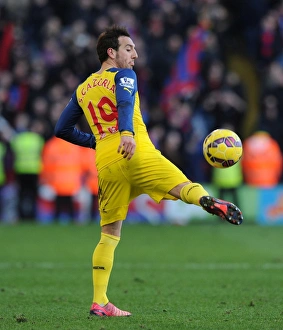 Santi Cazorla in Action: Crystal Palace vs Arsenal, Premier League 2014-15