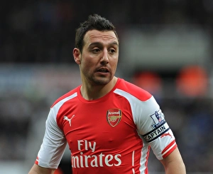 Santi Cazorla in Action: Newcastle United vs. Arsenal, Premier League 2014-2015